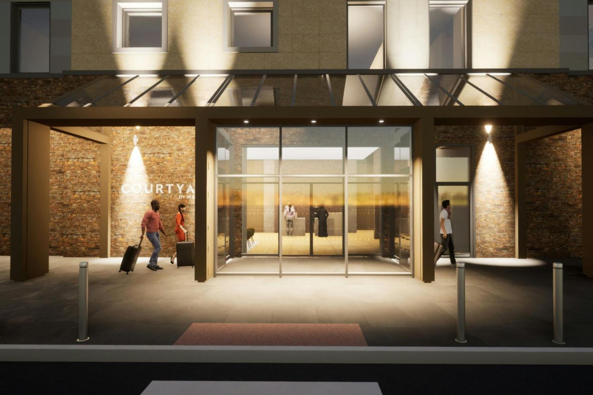 Hotel Courtyard By Marriott Sheffield Exterior foto