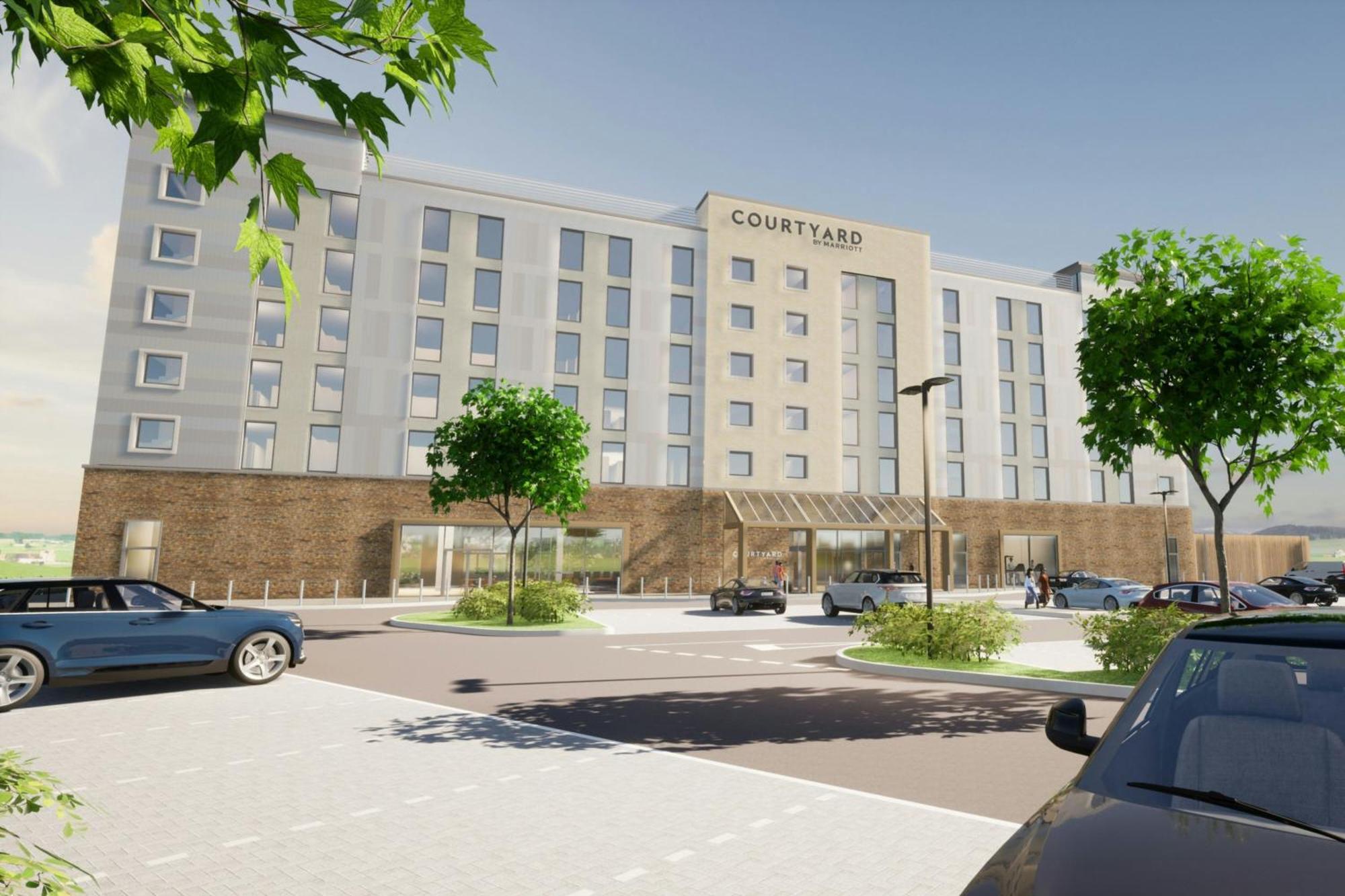Hotel Courtyard By Marriott Sheffield Exterior foto